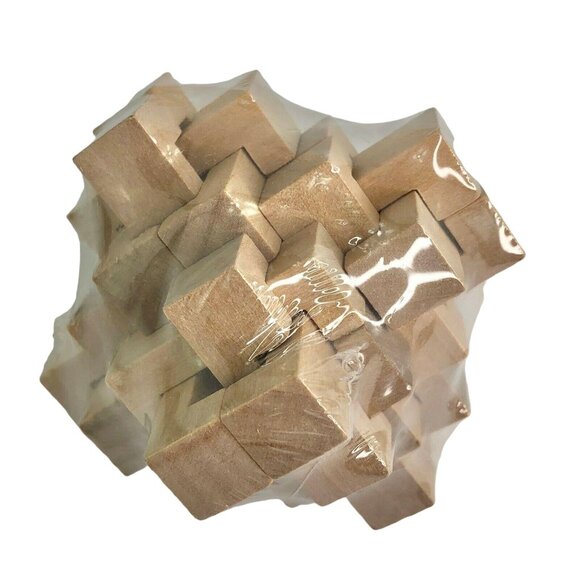 Trio of Wooden Puzzles Games Star Building Mind Games Children Adults NEW - Picture 6 of 7